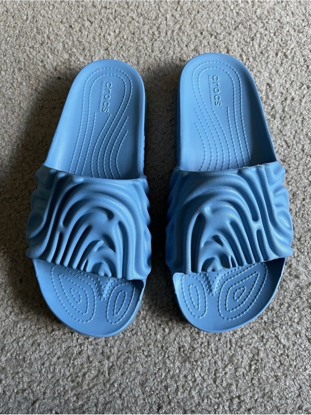 Crocs Pollex Slide by Salehe Bembury 'Tashmoo' US Size 9m/11w, Blue